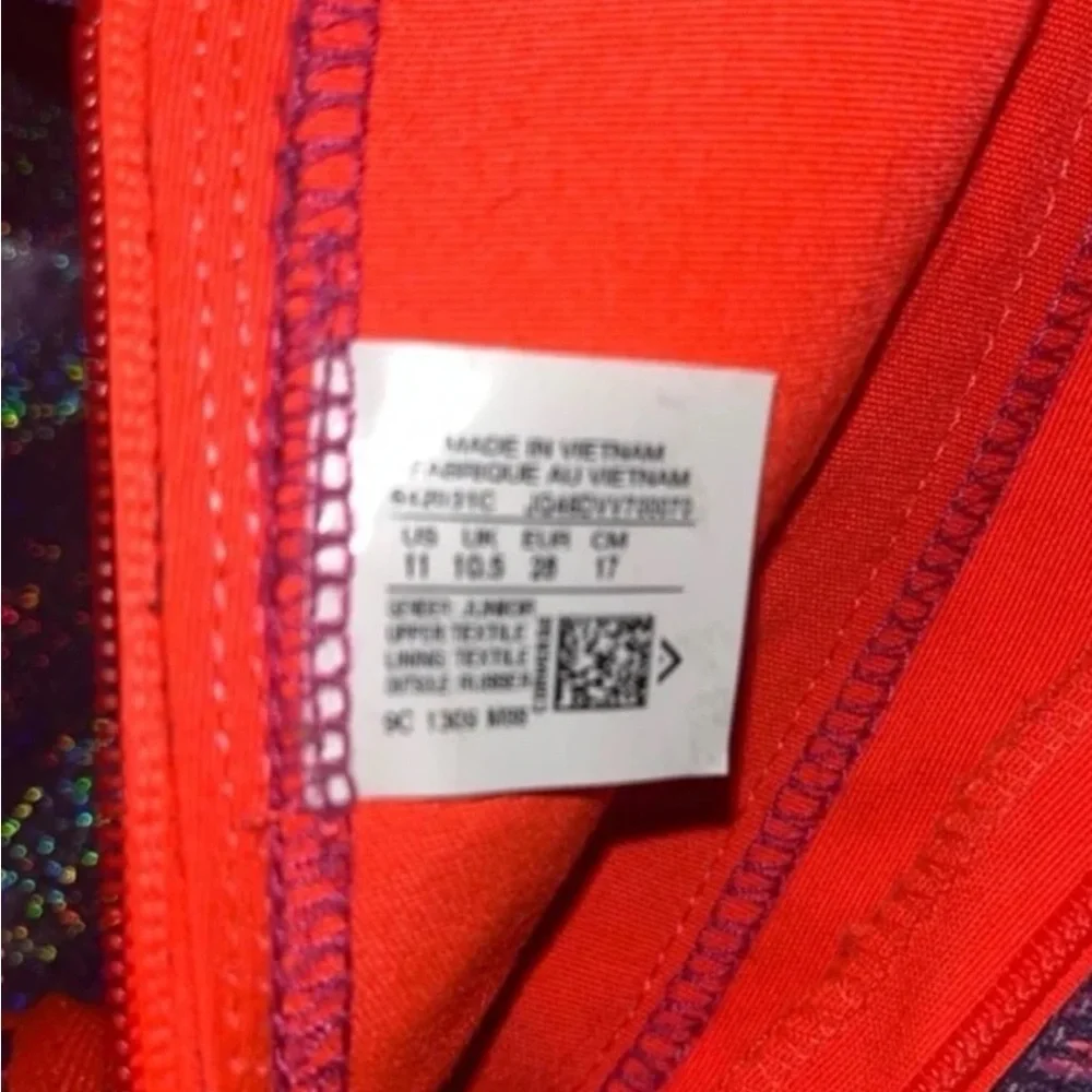 Rare Kids Leopard Print Neon Converse